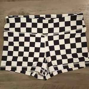 Barbell Cartel Checkered Shorts